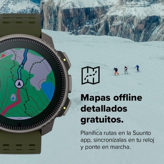 Orologio Suunto Vertical Smartwatch Titanium Solar Forest