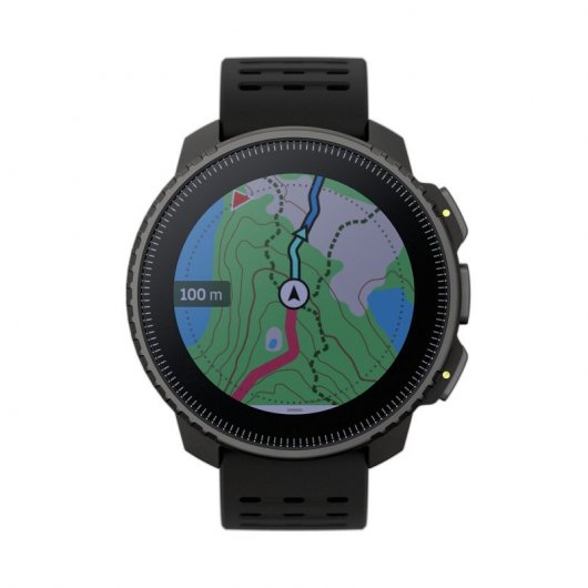 Montre intelligente verticale Suunto tout noir