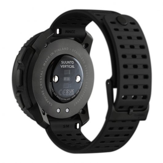 Montre intelligente verticale Suunto tout noir