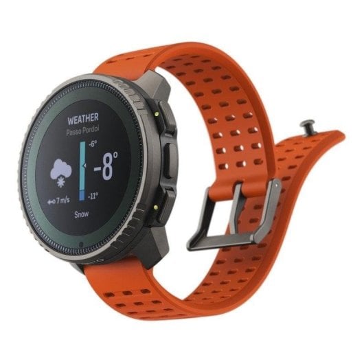 Suunto Vertical GPS Bluetooth 49mm Matrix Titan Saphir Orange S/M Wasserdicht 100m Solarladung