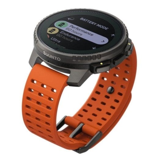 Suunto Vertical GPS Bluetooth 49mm Matrix Titan Saphir Orange S/M Wasserdicht 100m Solarladung