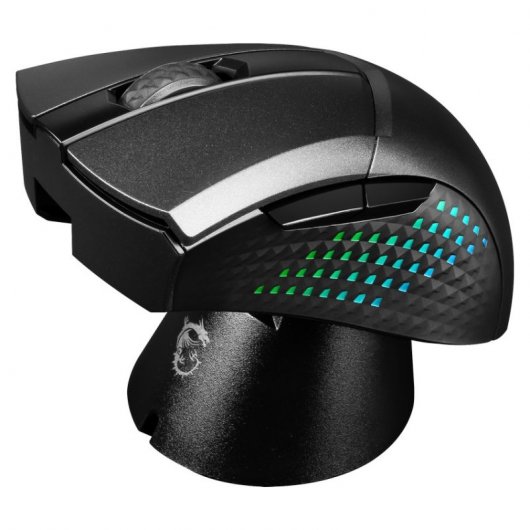 MSI Clutch GM51 Lightweight Wireless Ratón Gaming Óptico RGB 26000 DPI Negro