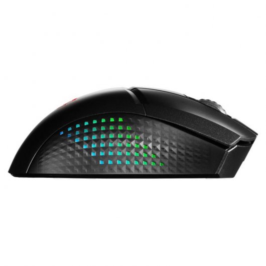 MSI Clutch GM51 Mouse da gioco ottico wireless RGB leggero 26000 DPI Nero