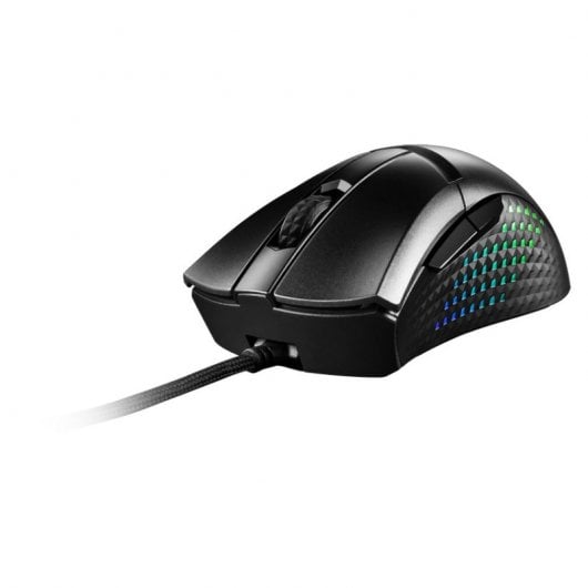 MSI Clutch GM51 Mouse da gioco ottico wireless RGB leggero 26000 DPI Nero