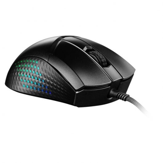 MSI Clutch GM51 Mouse da gioco ottico RGB leggero 26000 DPI Nero