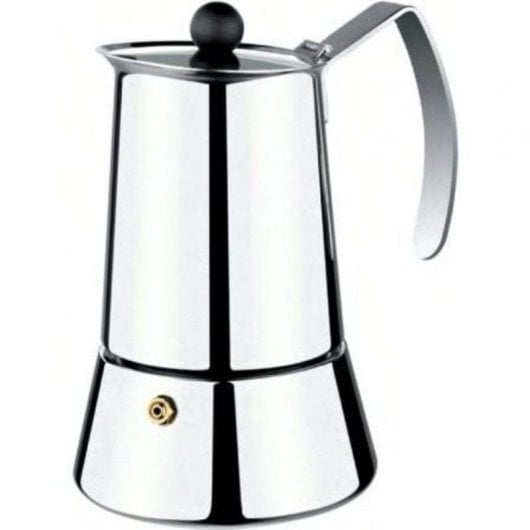 Italienischer Espressokocher Monix Eterna M630006 6 Tassen Edelstahl