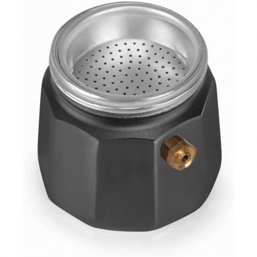 Orbegozo KFM 130 Cafetera Italiana 1 Taza Plata/Negro