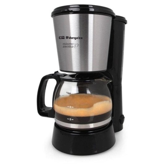 Cafetera de Goteo Orbegozo CG 4016 6 Tazas 650W Filtro Permanente y Mantenimiento en Caliente