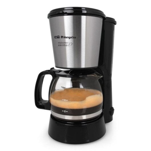 Cafetera de Goteo Orbegozo CG 4016 6 Tazas 650W Filtro Permanente y Mantenimiento en Caliente