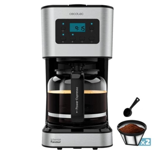 Cecotec Coffee 66 Smart Plus Cafetera de Goteo Programable 1.5L 950W