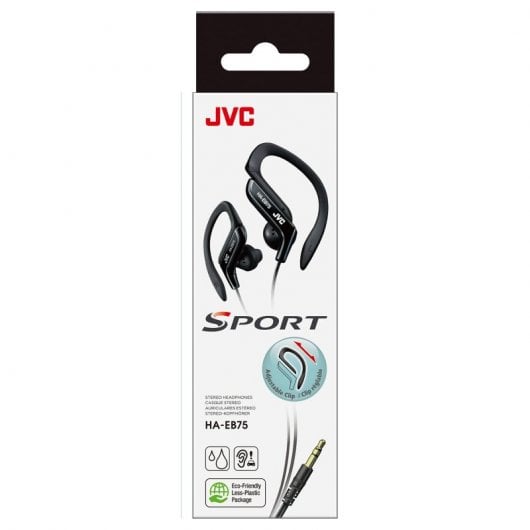 Cuffie sportive nere JVC HA-EB75