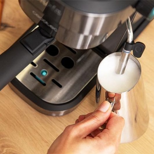 Cecotec Cafelizzia 890 Gray Máquina de Café Expresso 20 Bar Aço Inoxidável