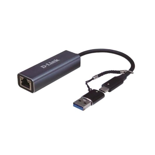 Adaptador USB-C a 2.5G Ethernet D-Link DUB-2315 Alámbrico Negro