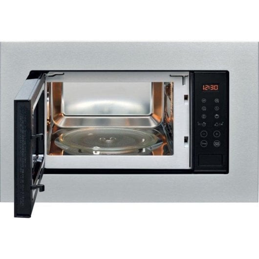 Microondas Indesit MWI 120 SX 20L 800W Integrable Pantalla LCD Función Auto Cook