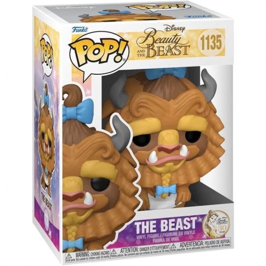 Funko Pop Disney La Bella y La Bestia Bestia con Rizos