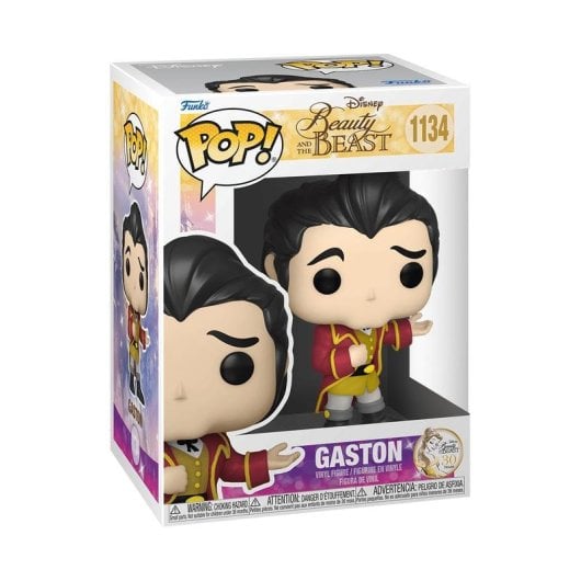 Figura Funko Pop Disney Gastón Formal Vinil 9cm Multicolor