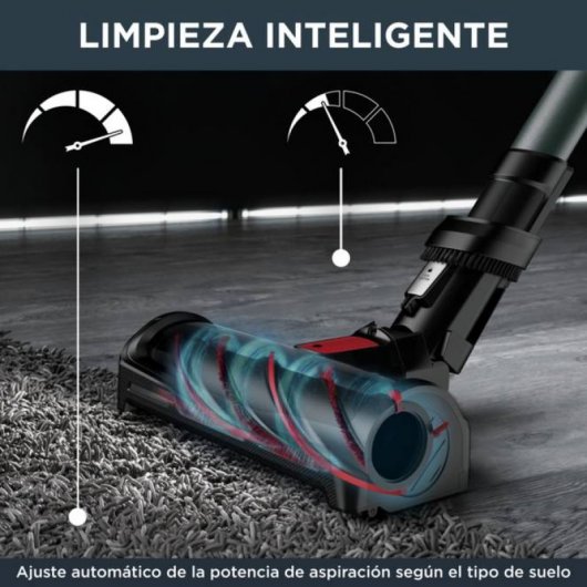 Rowenta X-Force Flex 12.60 RH98A9WO aspirapolvere senza filo Rosso, Grigio Senza sacchetto