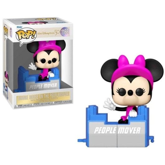 Figura colecionável Funko Minnie Mouse People Mover Vinil 11cm Disney