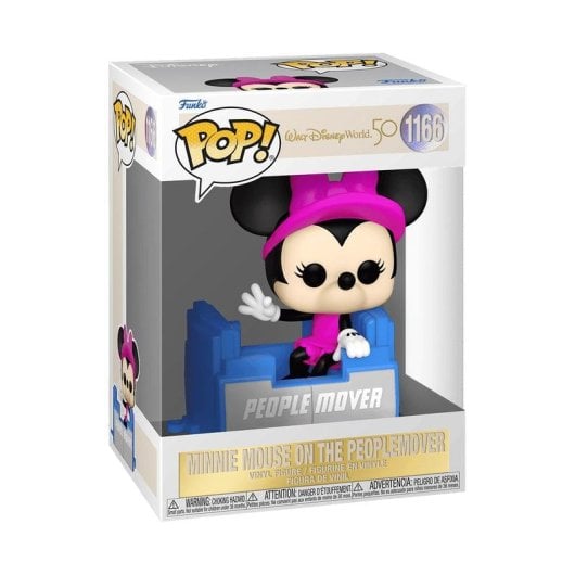 Figura colecionável Funko Minnie Mouse People Mover Vinil 11cm Disney