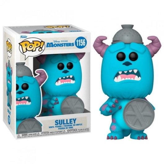 Funko Pop Funko Inc Sulley con Tapa Vinile 10cm Disney Monstruos SA