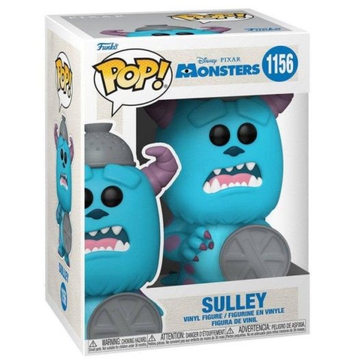 Funko Pop Funko Inc Sulley con Tapa Vinile 10cm Disney Monstruos SA