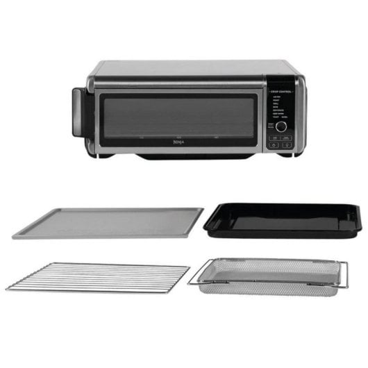 Horno elétrico Ninja Foodi SP101EU 10 L Preto/Inox com fritadeira de ar e 8 funções