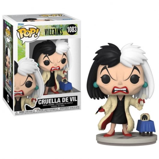 Funko Pop Disney Villanos Cruella De Vil