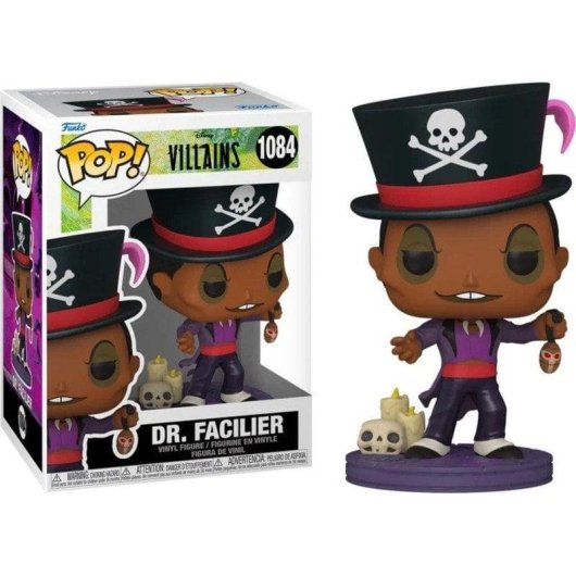 Figura da collezione Funko Pop Disney Doctor Facilier Vinile 14cm Multicolore