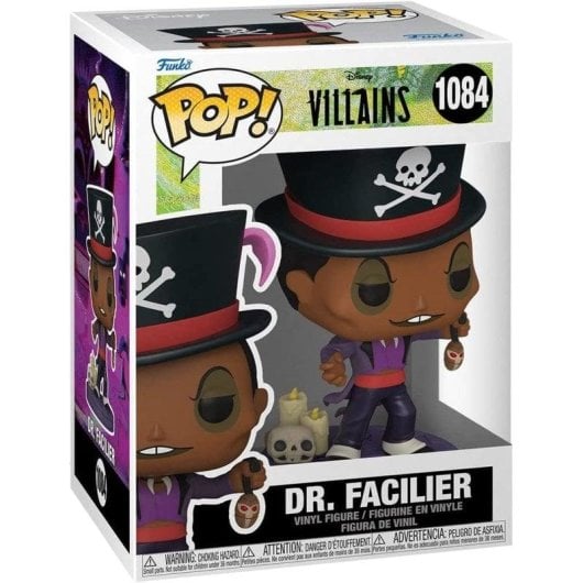 Figura da collezione Funko Pop Disney Doctor Facilier Vinile 14cm Multicolore
