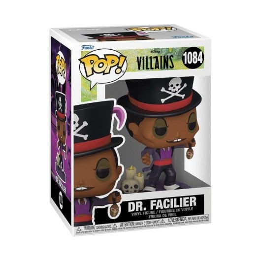 Figura da collezione Funko Pop Disney Doctor Facilier Vinile 14cm Multicolore