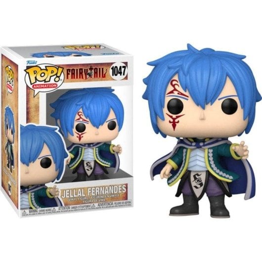 Figura Funko Pop Jellal Fernandes Fairy Tail vinilo 9 cm caja original