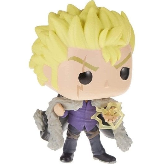 Figura colecionável Funko Pop Laxus Dreyar Fairy Tail Vinil 11 cm Detalhada