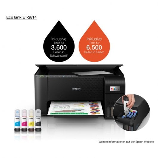 Epson Ecotank ET-2814 Multifunción Color Wifi