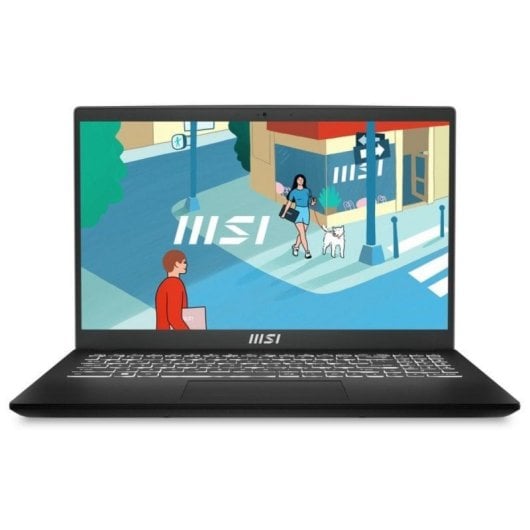 Notebook MSI Modern 15 B13M-281XES 15.6" Intel Core i7-1355U 16GB 1TB SSD Classic Black