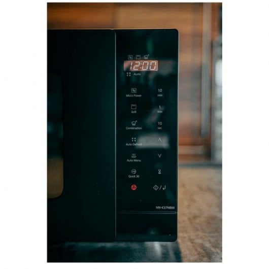 Panasonic NN-K36NBMEPG Microondas con Grill 24L 900W Negro