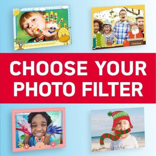 Cámara infantil AgfaPhoto Realikids Cam 2 azul pantalla 3,5" filtros selfie