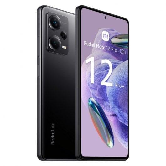 Xiaomi Redmi Note 12 Pro Plus 5G 8/256GB Negro Libre + Cable USB-C a Jack