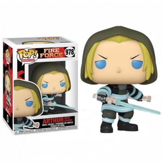 Funko Pop Animación Fire Force Arthur con Espada