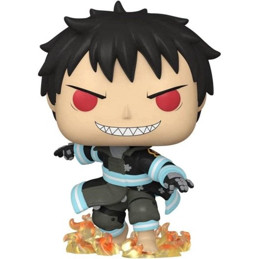 Figur Funko Pop Funko Inc Shinra mit Feuer Fire Force Vinyl 9cm
