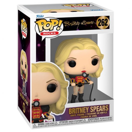 Estrelas da música Funko Pop Britney Spears Circus Chase