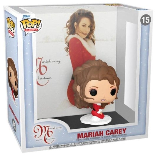 Figura coleccionable Funko Pop Mariah Carey Feliz Navidad vinilo 9 cm