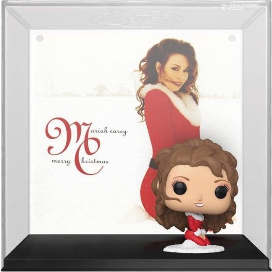 Figura coleccionable Funko Pop Mariah Carey Feliz Navidad vinilo 9 cm