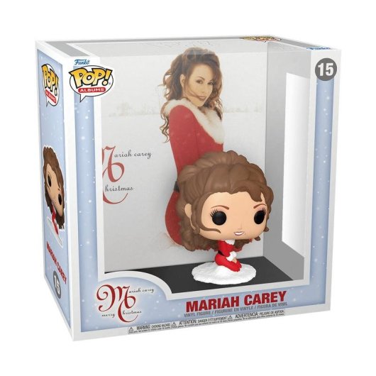 Figura coleccionable Funko Pop Mariah Carey Feliz Navidad vinilo 9 cm