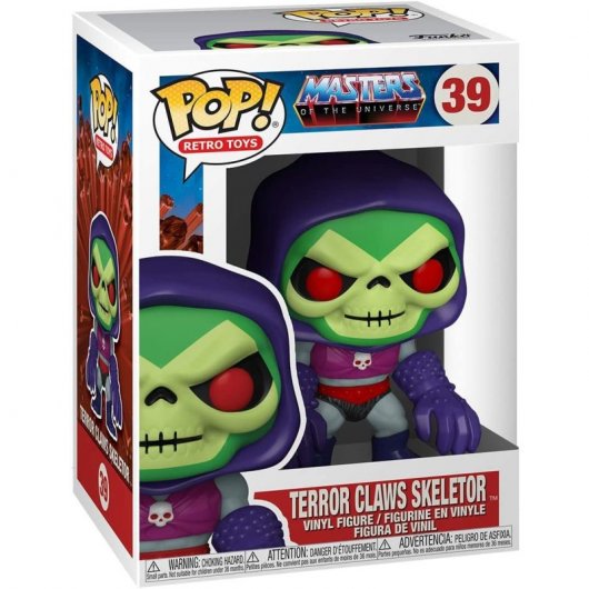 Funko Pop Animación Masters of the Universe Skeletor Garras del Terror