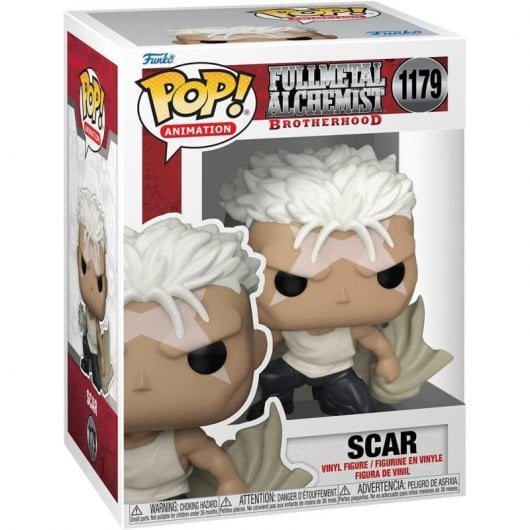 Funko Pop Cicatrice de la Confrérie Fullmetal Alchemist