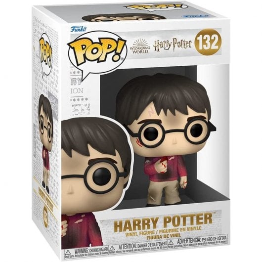 Funko Pop Harry Potter Aniversario Edición Harry Potter con la Piedra Filosofal