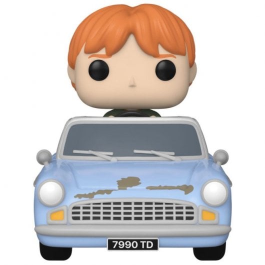 Funko Pop Harry Potter e a Câmara Secreta Ron Weasly em Carro Voador