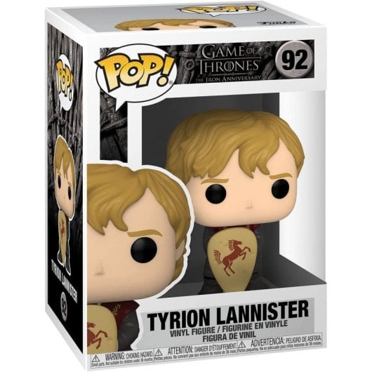 Funko Pop Juego de Tronos Tyrion Lannister con Escudo