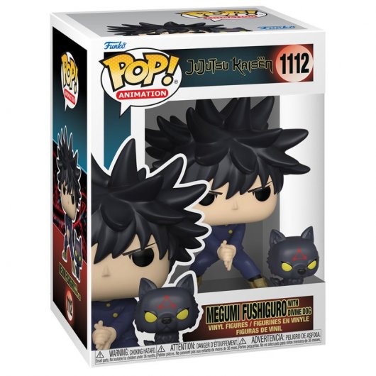 Funko Pop Jujutsu Kaisen Megumi con Perro