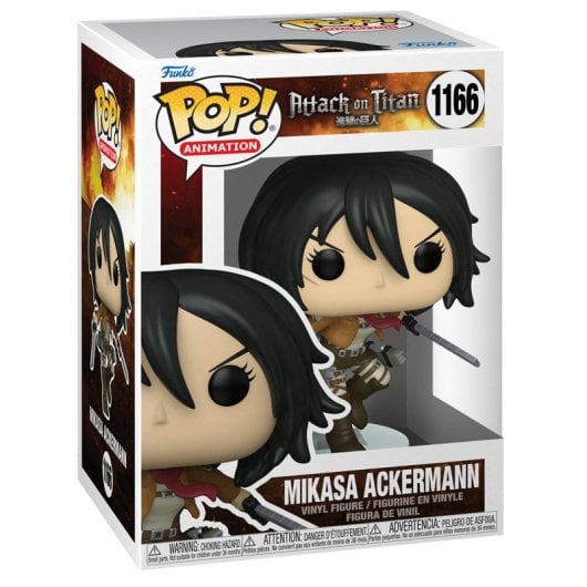 Funko Pop Attack on Titan Mikasa Ackermann